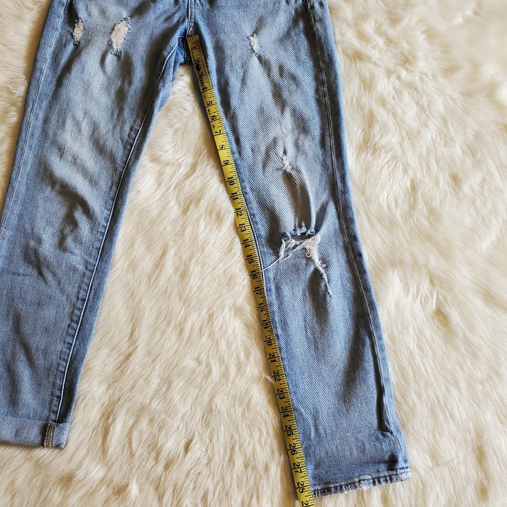 Madewell Slim Boyjean Distressed Kinsey Wash 25 - Picture 16 of 16